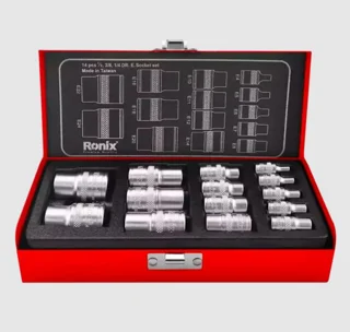 مجموعه بکس ترکیبی سری (E) 1/2 اینچ 14 عددی رونیکس مدل RH-2695